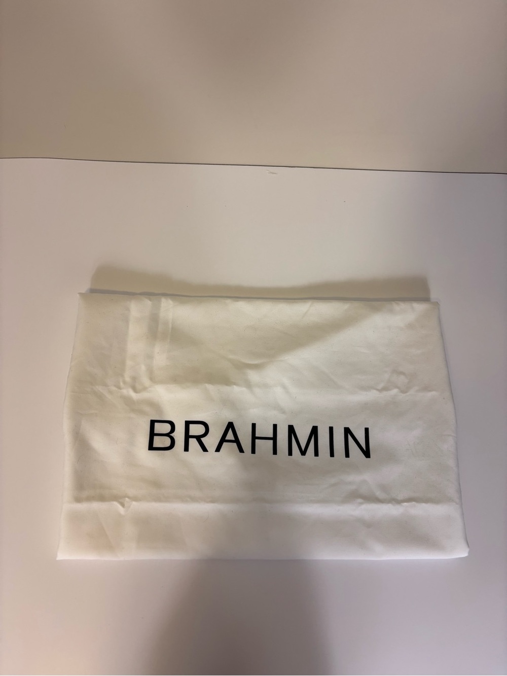 Brahmin Off White Large Dust Bag 24.5 x 30”